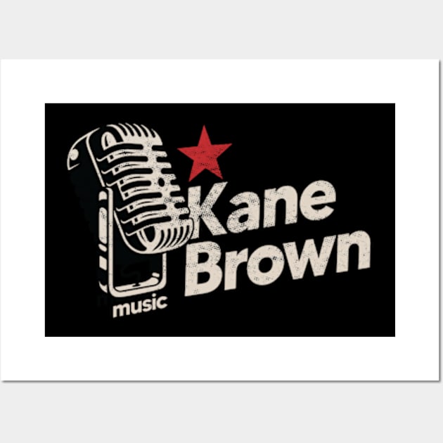 Kane Brown / Vintage Wall Art by graptail